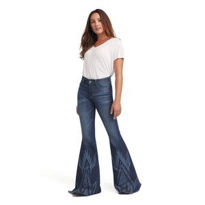 Ariat Women's High Rise Chimayo Extreme Flare Jean 32